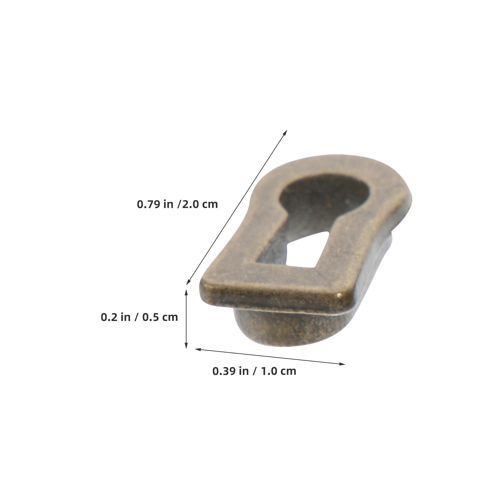 12개입 타원형 장식용 키홀 에스큐션 플레이트 - 서랍 - Furniture Hardware Manufacturer 리뷰 및 가격