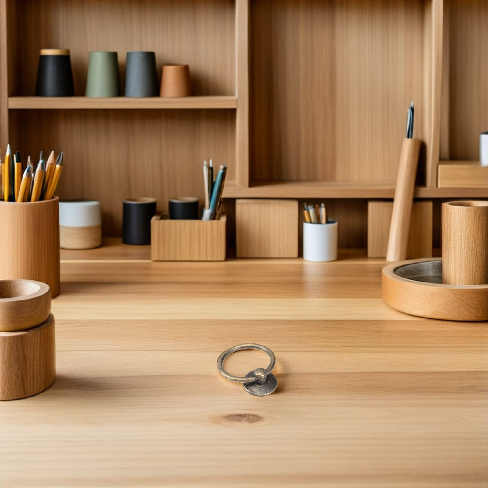 8개 세트의 링형 서랍 손잡이, 빈티지 스타일의 금속  - Furniture Hardware Drop Pulls 리뷰 및 가격