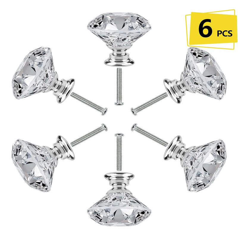 6Pcs 나사가있는 캐비닛 손잡이 30mm 원형 서랍  - Furniture Hardware Manufacturer 리뷰 및 가격