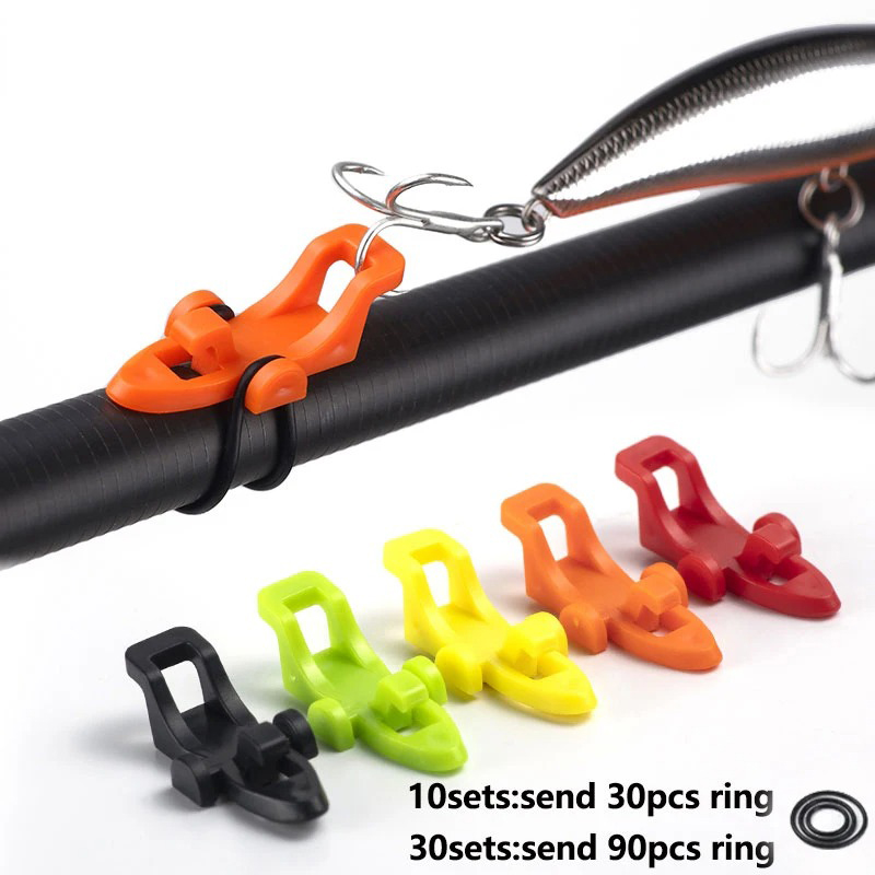 10-30개 낚싯대 훅 키퍼 루어 미끼 홀더 루어 액세 - Furniture Hardware Jig 리뷰 및 가격